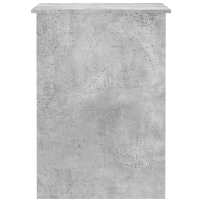Birou, gri beton, 100x55x75 cm, lemn prelucrat - WALTI WALTI