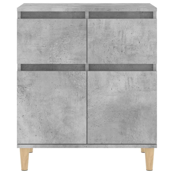 Servantă, gri beton, 60x35x70 cm, lemn prelucrat - WALTI WALTI