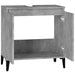 Dulap de chiuvetă, gri beton, 58x33x60 cm, lemn prelucrat - WALTI WALTI
