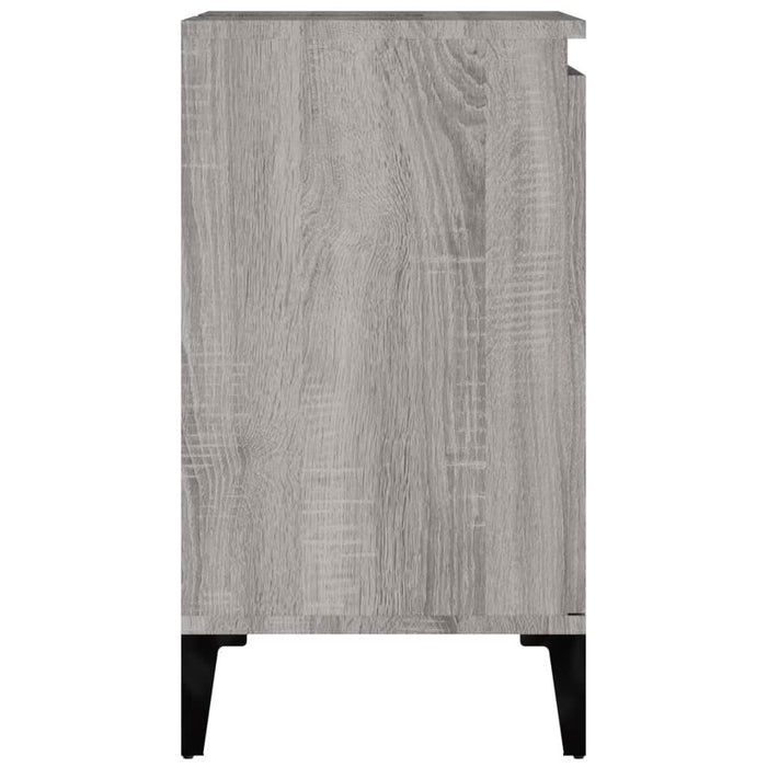 Dulap de chiuvetă, gri sonoma, 58x33x60 cm, lemn prelucrat - WALTI WALTI