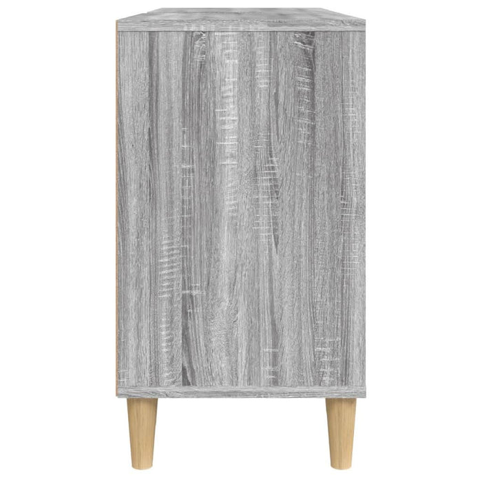 Dulap de chiuvetă, gri sonoma, 80x33x60 cm, lemn prelucrat - WALTI WALTI