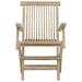 Scaune de grădină pliante 2 buc. gri 56x61x89 cm lemn masiv tec - WALTI WALTI