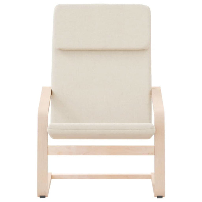 Scaun de relaxare, crem, material textil - WALTI WALTI