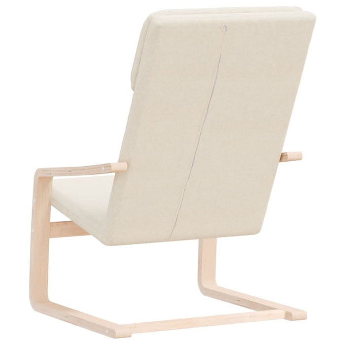Scaun de relaxare, crem, material textil - WALTI WALTI
