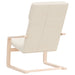 Scaun de relaxare, crem, material textil - WALTI WALTI