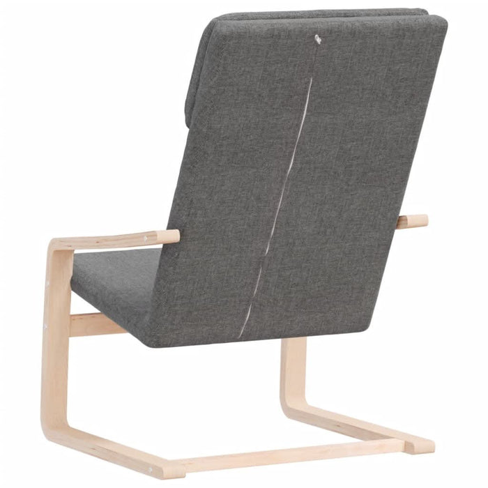 Scaun de relaxare, gri închis, material textil - WALTI WALTI