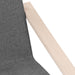 Scaun de relaxare, gri închis, material textil - WALTI WALTI