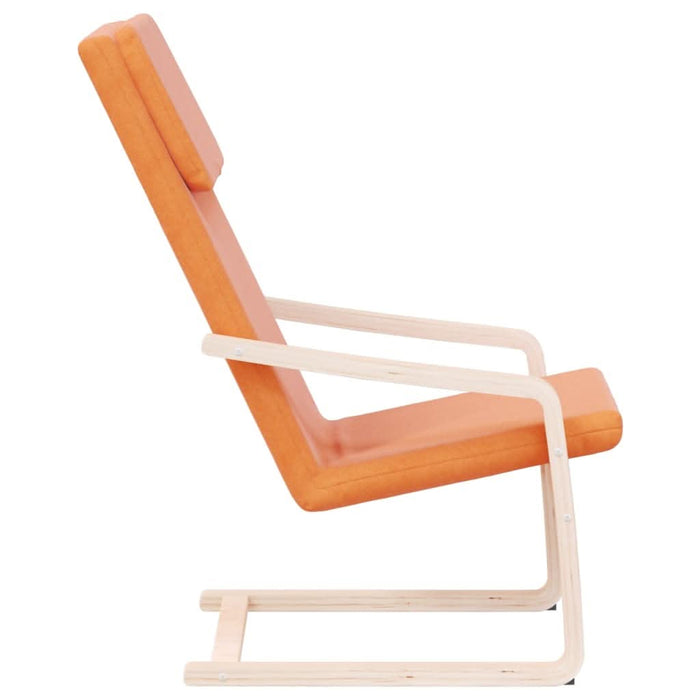 Scaun de relaxare, galben închis, material textil - WALTI WALTI