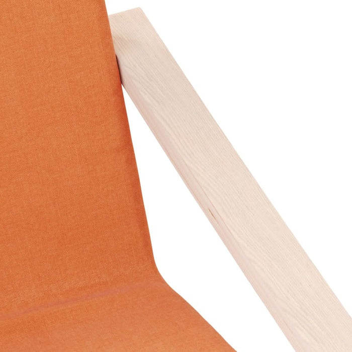 Scaun de relaxare, galben închis, material textil - WALTI WALTI