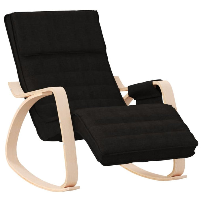 Scaun balansoar, negru, material textil - WALTI WALTI