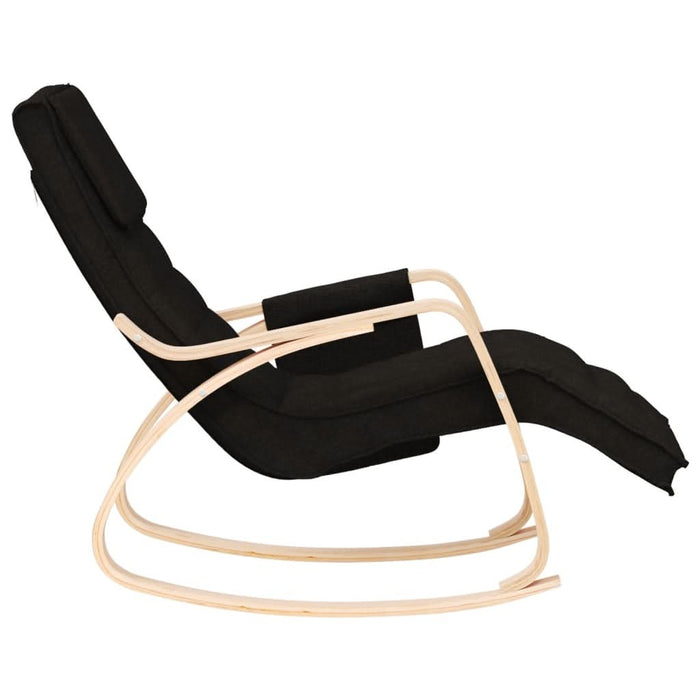 Scaun balansoar, negru, material textil - WALTI WALTI