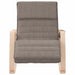 Scaun balansoar, gri taupe, material textil - WALTI WALTI