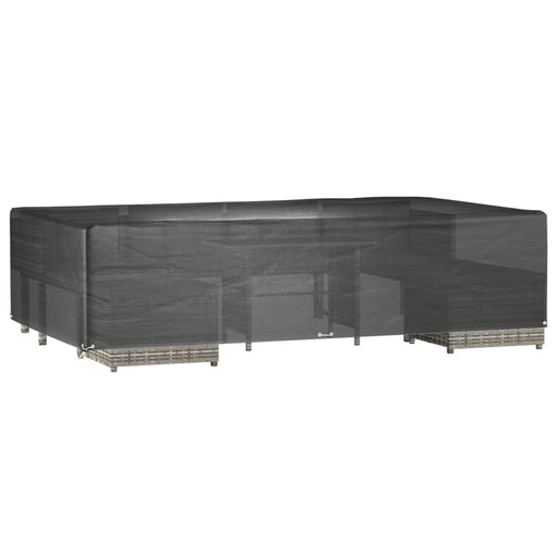 Husă pentru mobilier grădină, 12 ocheți, 315x180x75 cm, pătrat - WALTI WALTI