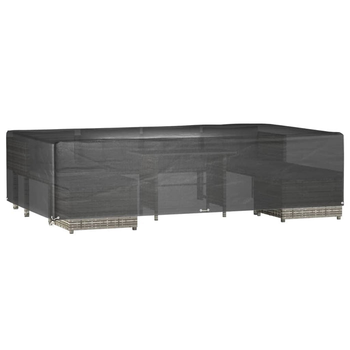 Husă pentru mobilier grădină, 12 ocheți, 315x180x75 cm, pătrat - WALTI WALTI