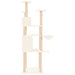 Ansamblu de pisici cu stâlpi din funie de sisal, crem, 166 cm - WALTI WALTI