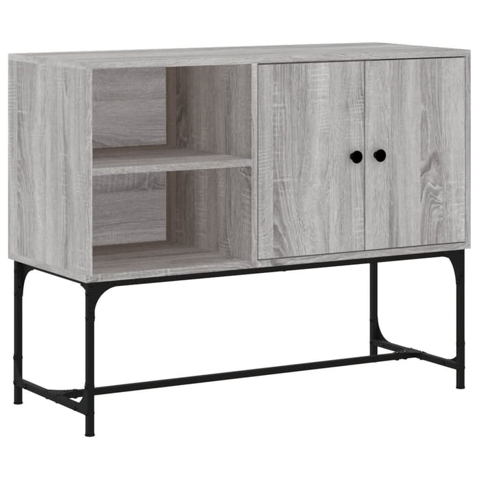 Servantă, gri sonoma, 100x40x79,5 cm, lemn prelucrat - WALTI WALTI