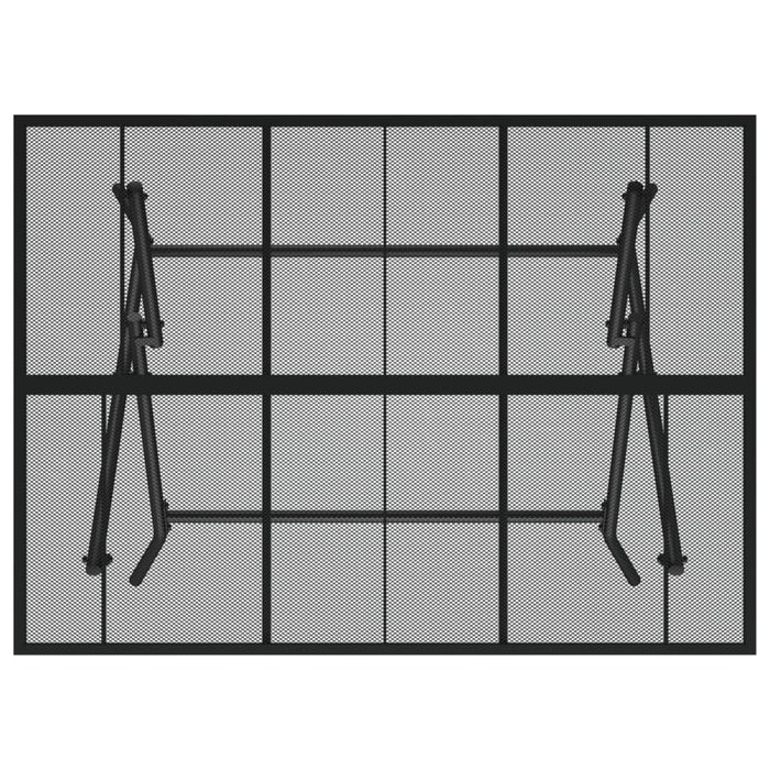 Masă de grădină pliabilă, antracit, 110x80x72 cm, plasă oțel - WALTI WALTI