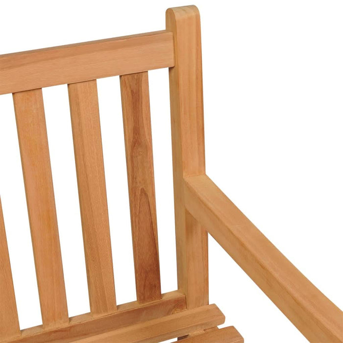 Set mobilier pentru grădină, 4 piese, lemn masiv de tec - WALTI WALTI