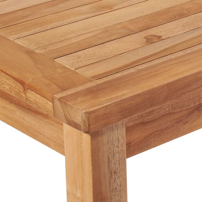Set mobilier pentru grădină, 4 piese, lemn masiv de tec - WALTI WALTI