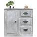 Servantă, gri beton, 70x35,5x67,5 cm, lemn prelucrat - WALTI WALTI