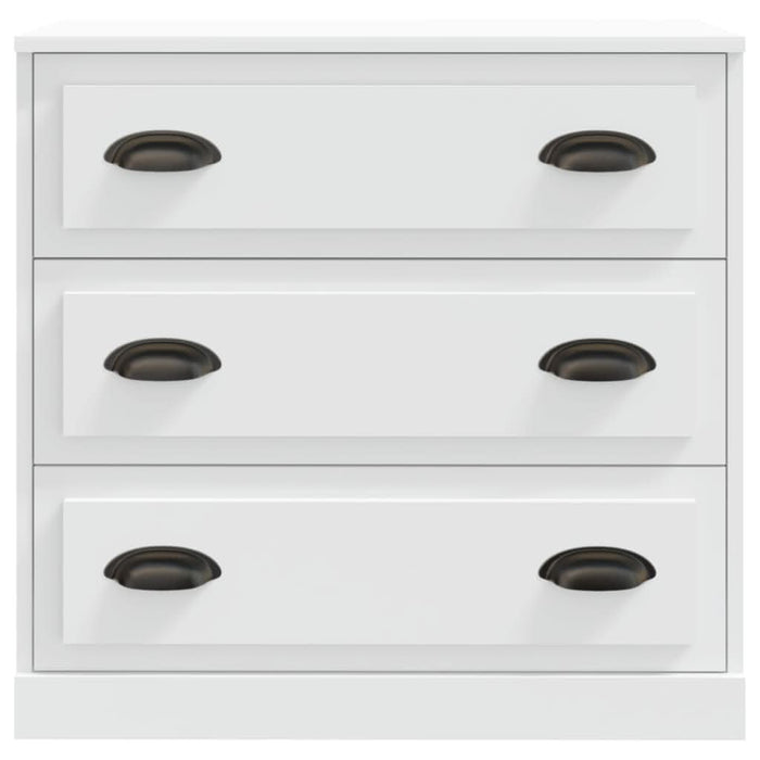 Servantă, alb, 70x35,5x67,5 cm, lemn prelucrat - WALTI WALTI