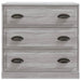 Servantă, gri sonoma, 70x35,5x67,5 cm, lemn prelucrat - WALTI WALTI