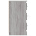 Servantă, gri sonoma, 70x35,5x67,5 cm, lemn prelucrat - WALTI WALTI