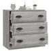 Servantă, gri sonoma, 70x35,5x67,5 cm, lemn prelucrat - WALTI WALTI