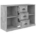 Servantă, gri beton, 104,5x35,5x67,5 cm, lemn prelucrat - WALTI WALTI