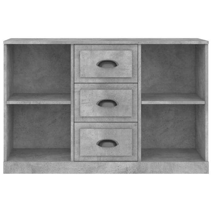 Servantă, gri beton, 104,5x35,5x67,5 cm, lemn prelucrat - WALTI WALTI