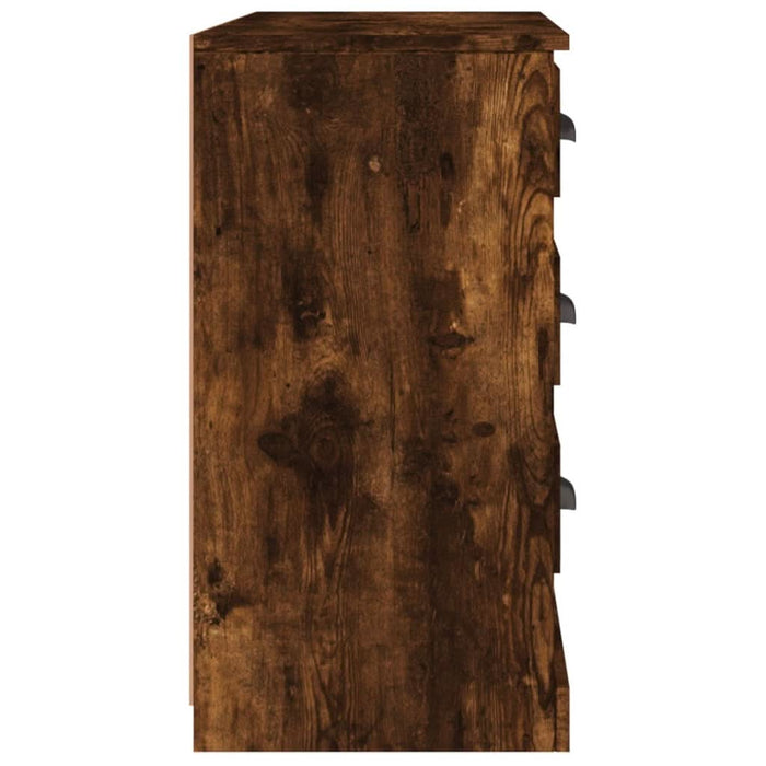 Servantă, stejar afumat, 104,5x35,5x67,5 cm, lemn prelucrat - WALTI WALTI