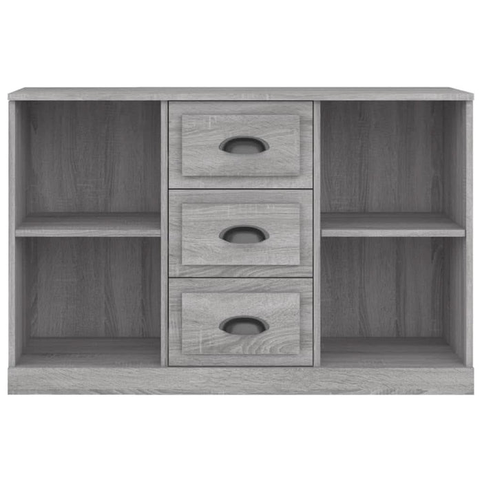 Servantă, gri sonoma, 104,5x35,5x67,5 cm, lemn prelucrat - WALTI WALTI