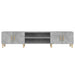 Comodă TV, gri beton, 180x31,5x40 cm, lemn prelucrat - WALTI WALTI
