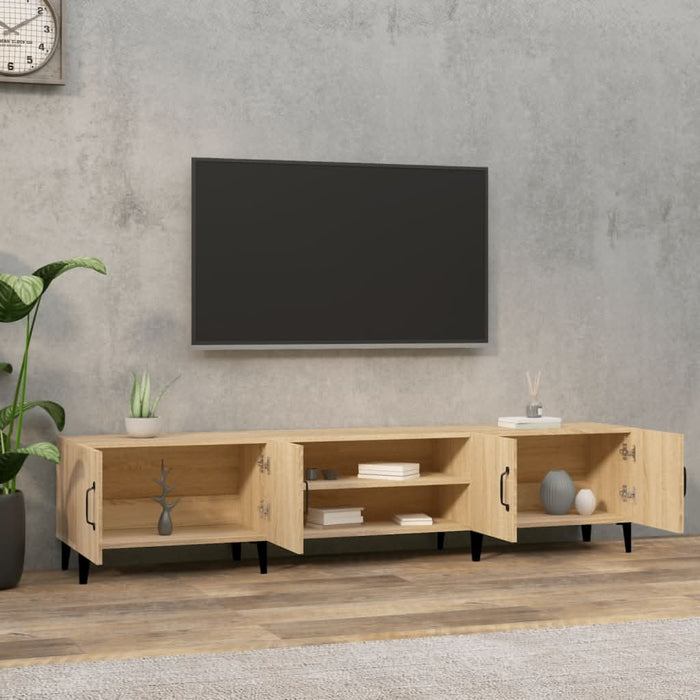 Comodă TV, stejar sonoma, 180x31,5x40 cm, lemn prelucrat - WALTI WALTI
