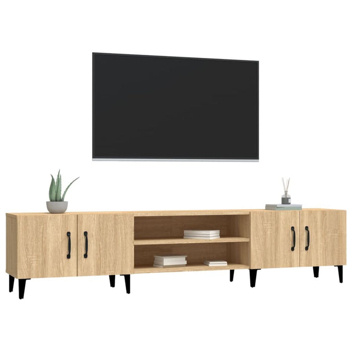 Comodă TV, stejar sonoma, 180x31,5x40 cm, lemn prelucrat - WALTI WALTI