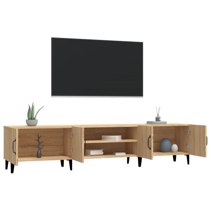 Comodă TV, stejar sonoma, 180x31,5x40 cm, lemn prelucrat - WALTI WALTI