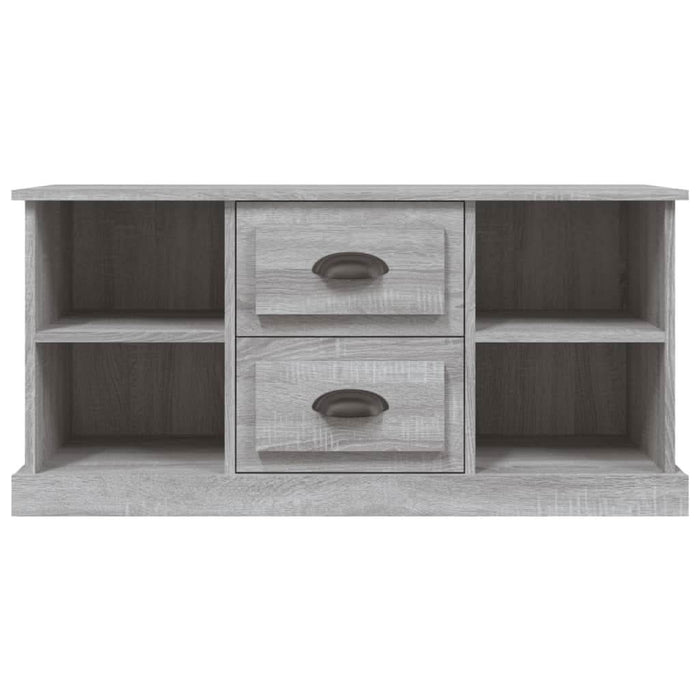 Comodă TV, gri sonoma, 99,5x35,5x48 cm, lemn prelucrat - WALTI WALTI