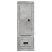 Dulap înalt, gri beton, 36x35,5x103,5 cm, lemn compozit - WALTI WALTI