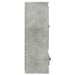Dulap înalt, gri beton, 36x35,5x103,5 cm, lemn compozit - WALTI WALTI