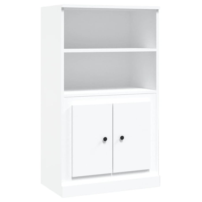 Dulap înalt, alb, 60x35,5x103,5 cm, lemn prelucrat - WALTI WALTI