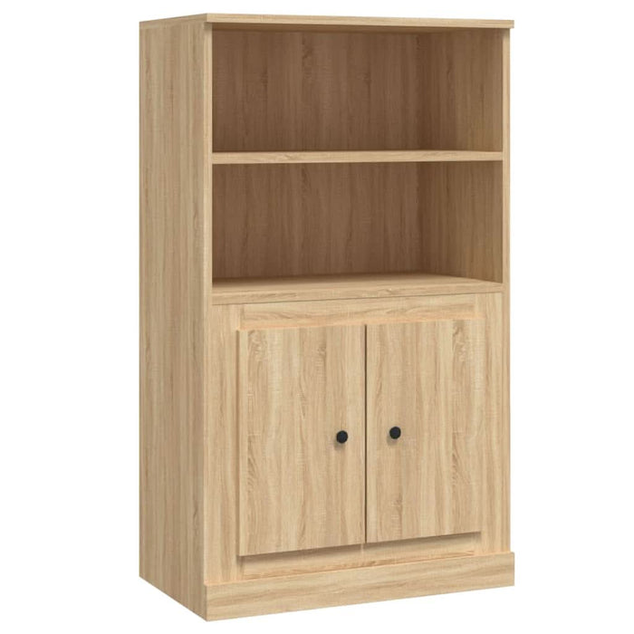Dulap înalt, stejar sonoma, 60x35,5x103,5 cm, lemn prelucrat - WALTI WALTI