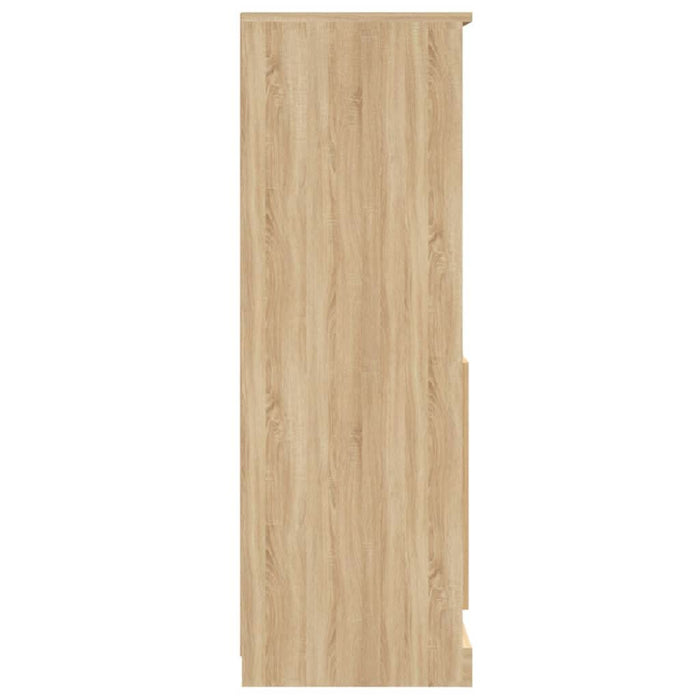Dulap înalt, stejar sonoma, 60x35,5x103,5 cm, lemn prelucrat - WALTI WALTI