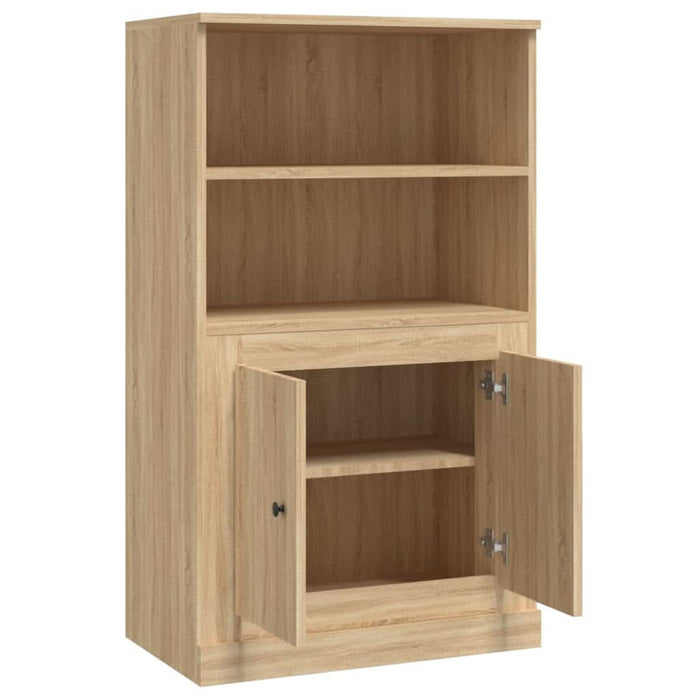 Dulap înalt, stejar sonoma, 60x35,5x103,5 cm, lemn prelucrat - WALTI WALTI