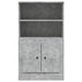 Dulap înalt, gri beton, 60x35,5x103,5 cm, lemn prelucrat - WALTI WALTI