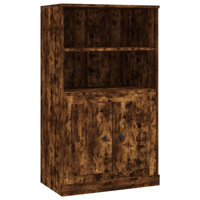 Dulap înalt, stejar afumat, 60x35,5x103,5 cm, lemn prelucrat - WALTI WALTI