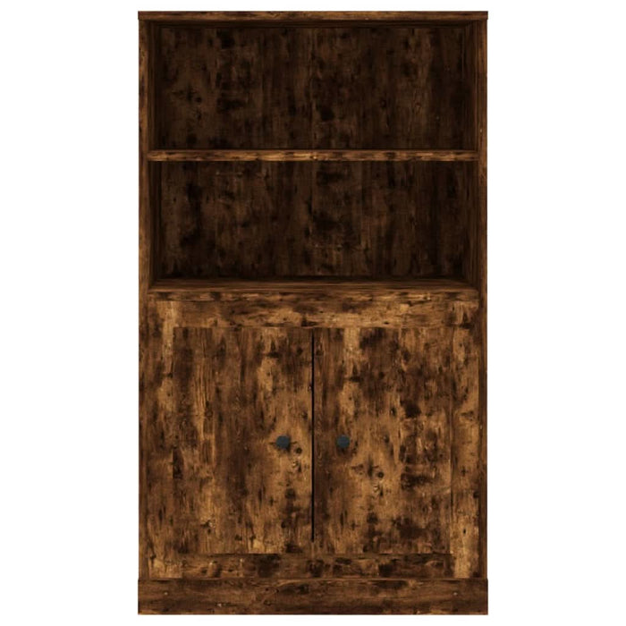 Dulap înalt, stejar afumat, 60x35,5x103,5 cm, lemn prelucrat - WALTI WALTI