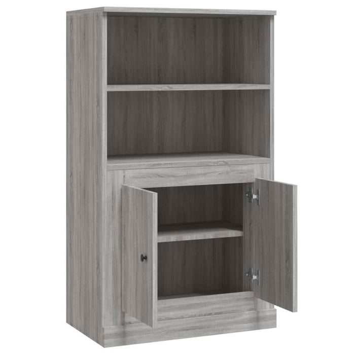 Dulap înalt, sonoma gri, 60x35,5x103,5 cm, lemn prelucrat - WALTI WALTI