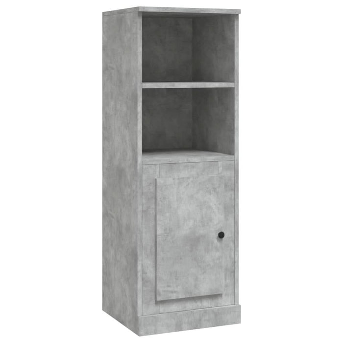 Dulap înalt, gri beton, 36x35,5x103,5 cm, lemn compozit - WALTI WALTI
