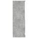 Dulap înalt, gri beton, 36x35,5x103,5 cm, lemn compozit - WALTI WALTI