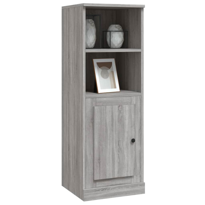 Dulap înalt, gri sonoma, 36x35,5x103,5 cm, lemn compozit - WALTI WALTI